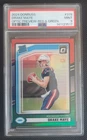 2024 Panini Optic Preview Red & Green Drake Maye Rookie RC PSA 9 🔥 Patriots
