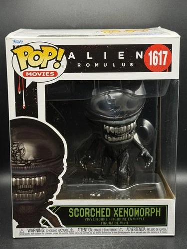 Funko Pop Super Alien Romulus Scorched Xenomorph #1617 Near Mint Box
