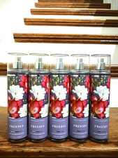 BATH AND BODY WORKS FREESIA FINE FRAGRANCE MIST LOT OF 5 NEW