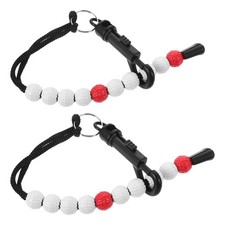 2Pcs Golfing Stroke Counter with Beads for Accurate Scoring the Course