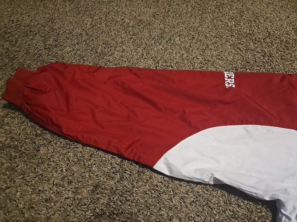 Chaqueta Pullover Rompevientos Vintage Indiana Hoosiers NIKE Team Center Swoosh Mediana Foto 4 de 4