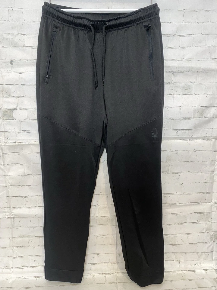 Calça preta Spyder Active Youth grande/extra grande (etiqueta de tamanho está faltando) - Imagem 2 de 4