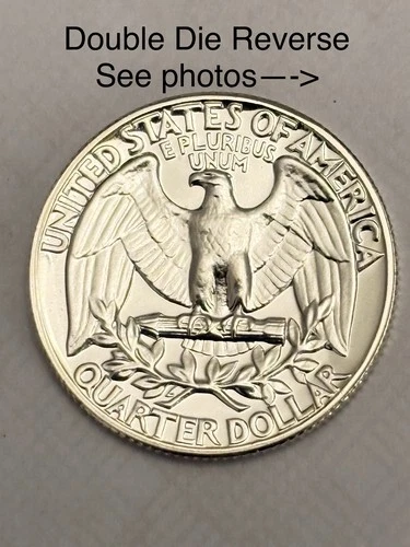 1960 Washington Collectible Quarter Composed of 90% Silver( See Photos) DDO/DDR