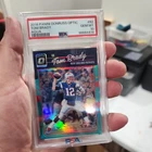 TOM BRADY 2016 Panini Donruss Optic #62 Aqua Prizm #/299 PSA 10 Gem Mint