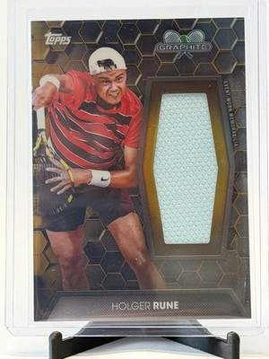 2026 Topps Graphite Tennis #GR-HR Holger Rune gold Refractor /25 Relic