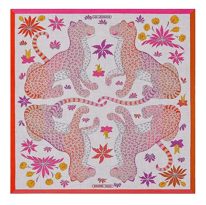 HERMÈS Animal Print Pink Scarves & Wraps for Women Just Listed 2026