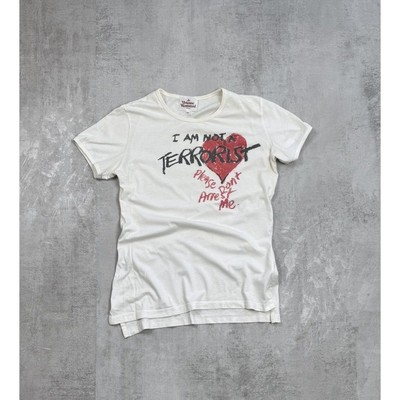 Vivienne Westwood☆ I am not a terrorist vivienne westwood I am not terrorist t-shirt vintage archive | eBay