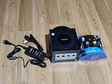 Nintendo Gamecube Console Bundle DOL-101 GC 1 NEW CONTROLLER W/ ALL CORDS 
