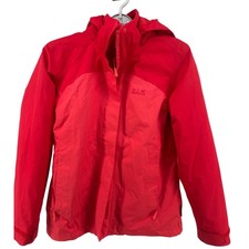 Jack Wolfskin Stormlock Microguard Women Red 3in1 System Short Jacket Size M