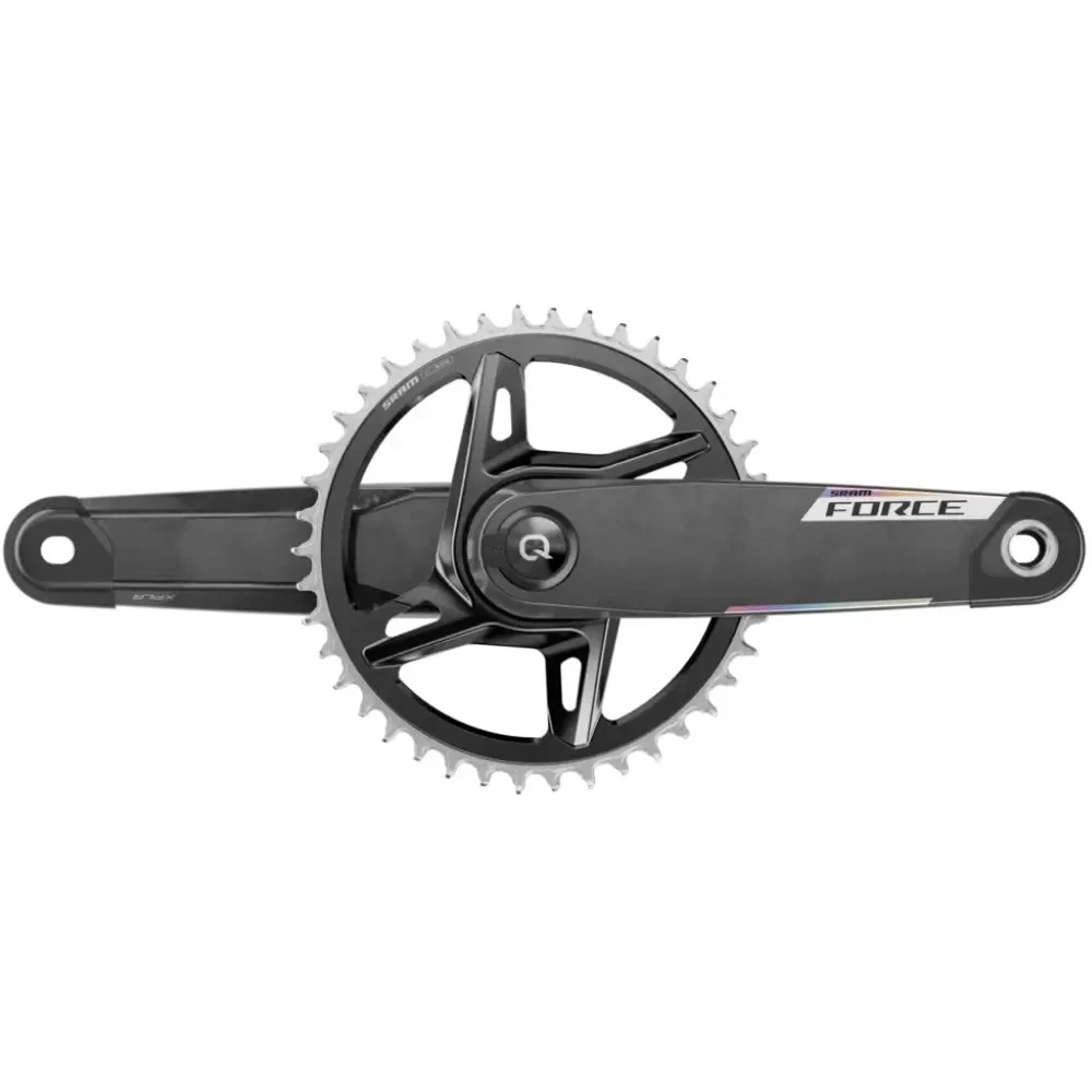 Manivelle SRAM Quarq Power Meter 2x12 48/35 - Longueur 170mm, Couleur Noire, Avec Capteur De Puissance