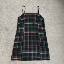 Urban Outfitters Plaid Spaghetti Strap Mini Dress Y2K Style Small