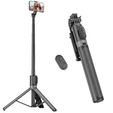 71" Phone Tripod  Selfie Stick, Extendable Stand with Remote for iPhone/Android