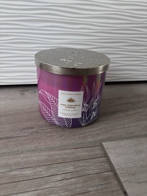 Bath & Body Works Kerze Pineapple Sunrise 411g Home Candle  