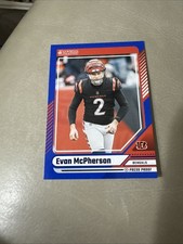 2024 Donruss Evan McPherson Press Proof Blue #264 Cincinnati Bengals