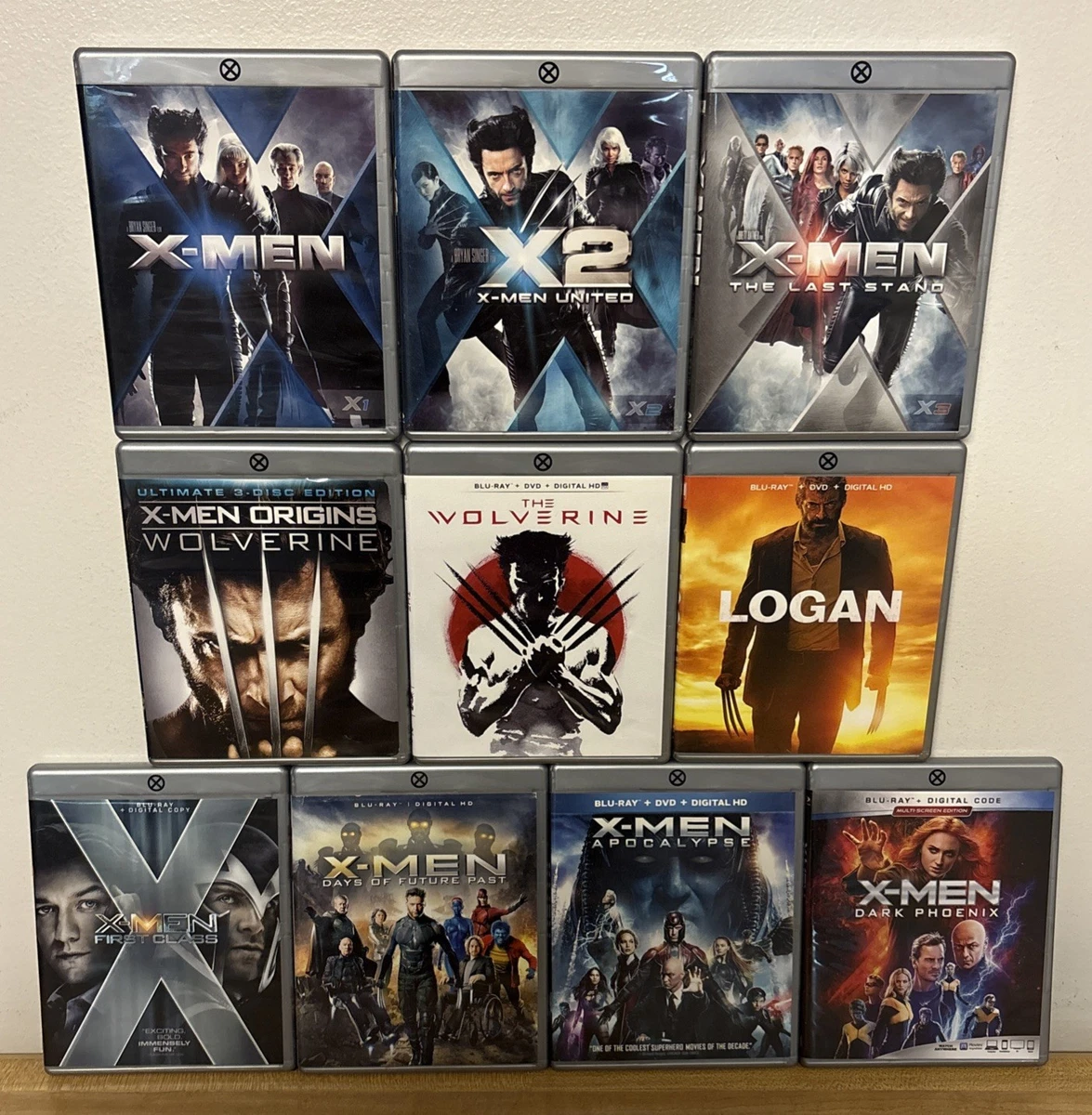 Man CD BluRay まとめ売り X-Men (2000 film) Movie/TV Title Blu-ray Discs for sale | eBay