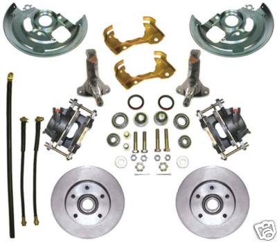 1964-74 GM A-Body 1967-69 F-Body 1968-72 X-Körper Scheibenbremse Voll Rad Set