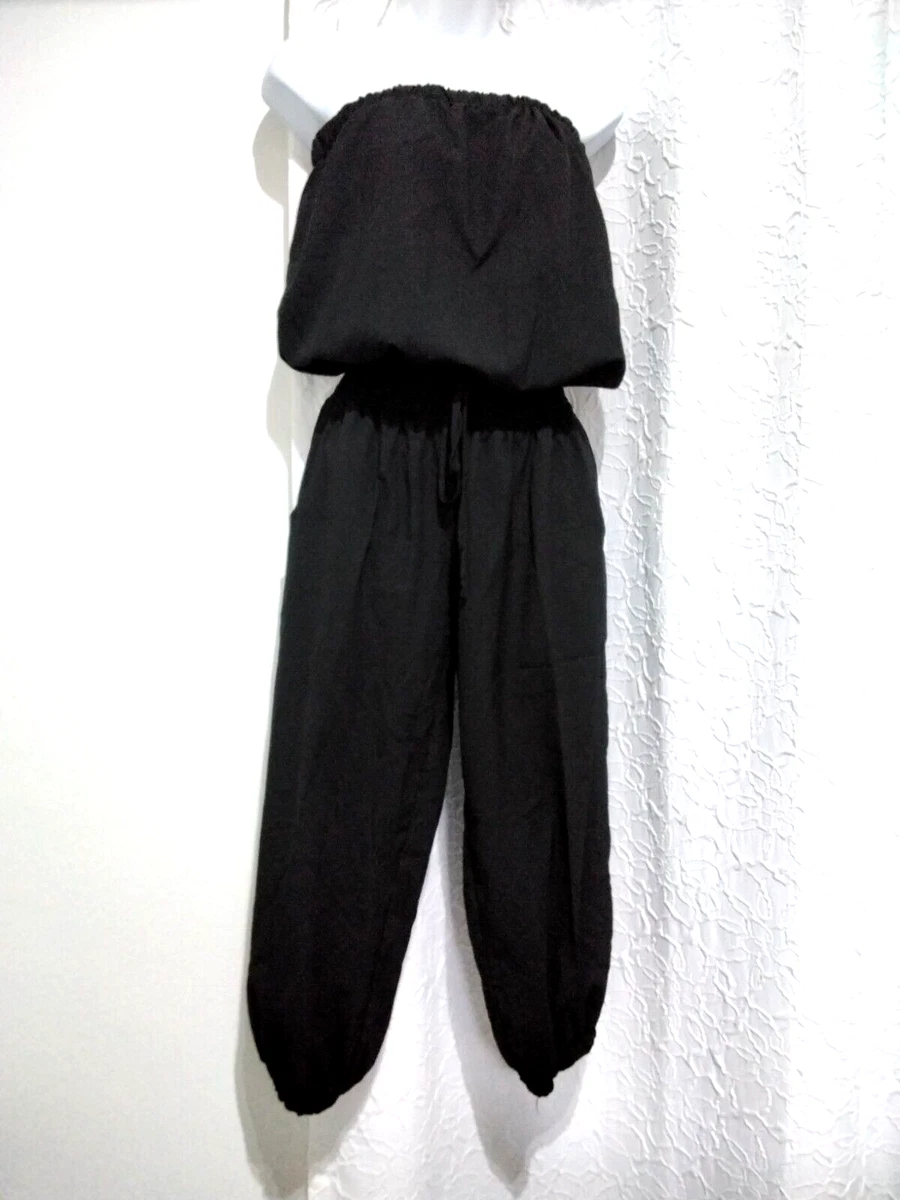 Body Central Boutique Woman Jumpers Jumpsuit Overall Pants Black Size M Inv004