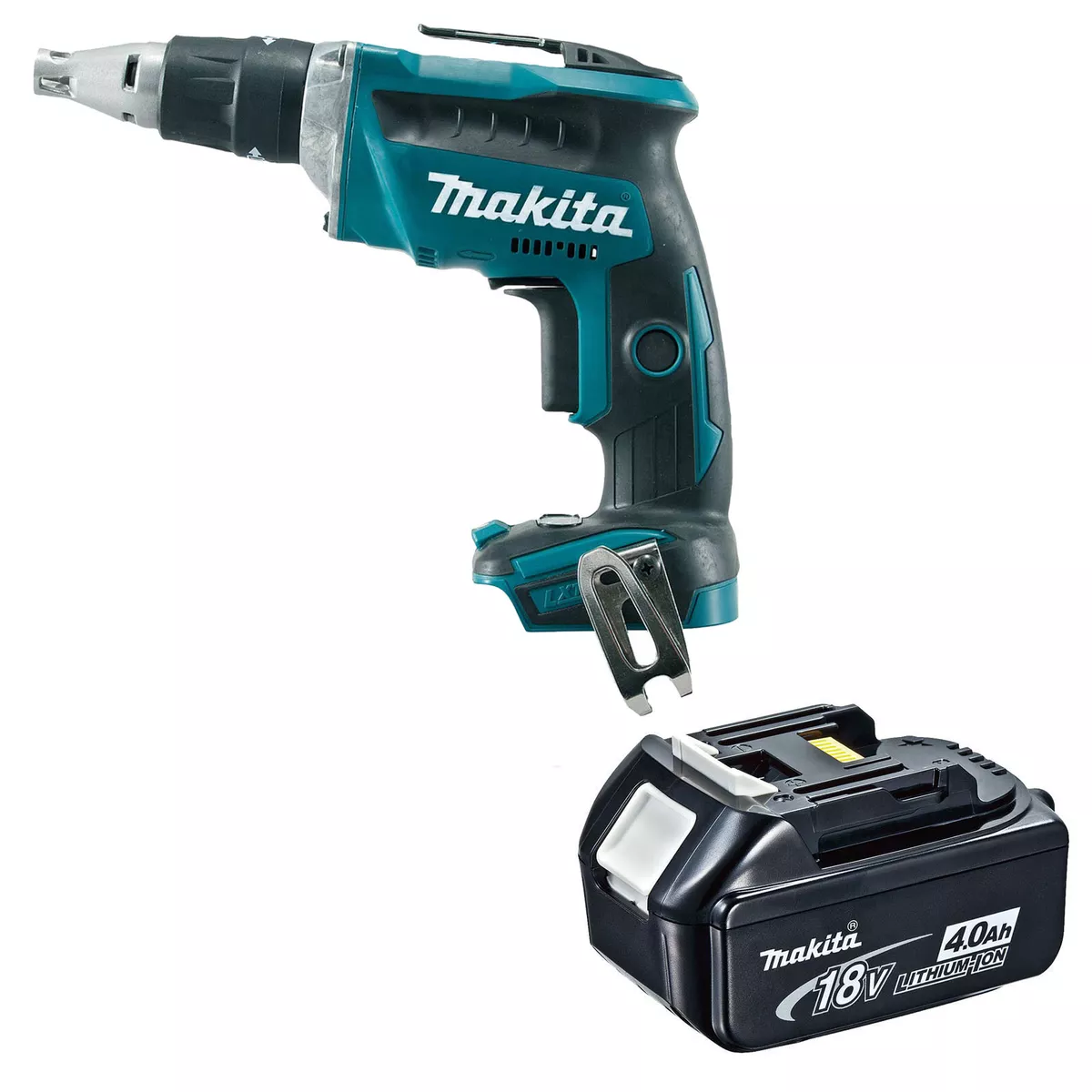 MAKITA 18V DFS452Z DRYWALL SCREWDRIVER, 1 BL1840 | eBay