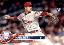2018 Topps #551 Yacksel Rios RC Rookie philadelphia phillies