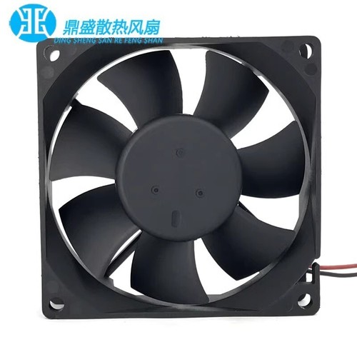 Delta ASB0824M 8025 DC24V 0.10A 2-wire Silent Inverter Cooling Fan - Picture 4 of 5