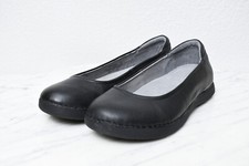 Alegria Petal Black Nappa Career Slip-On Loafer Ballet Flat Womens Sz 7.5