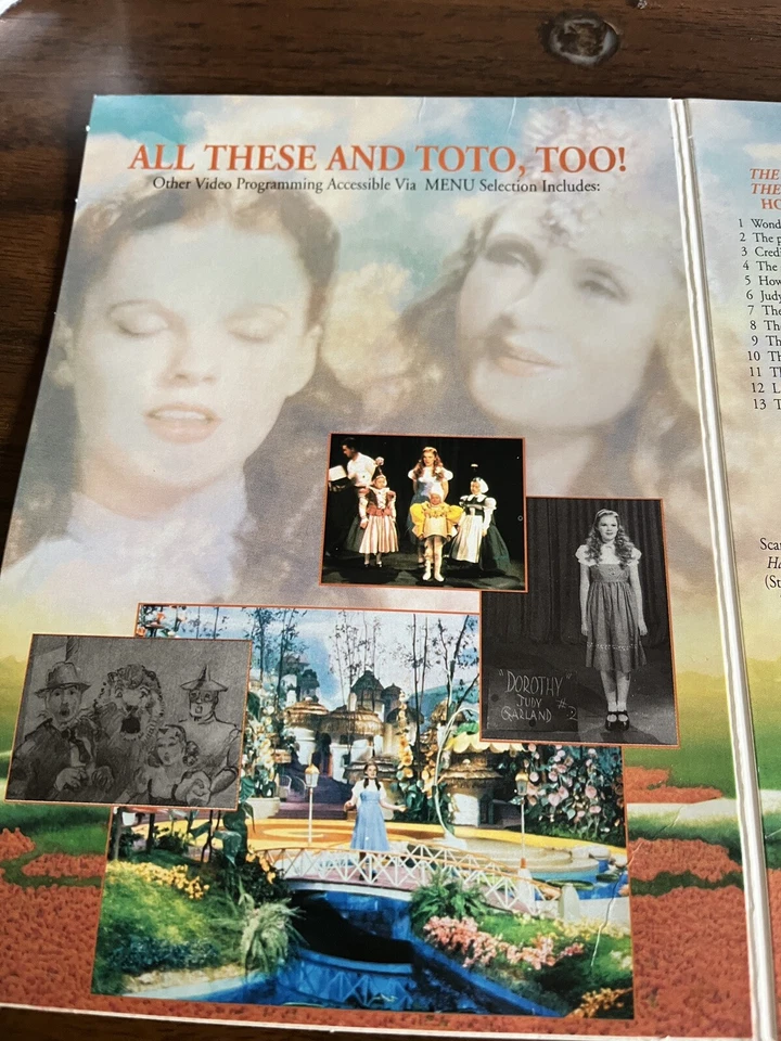 THE WIZARD OF OZ (DVD) ORIGINAL SNAP CASE REMASTERED CLASSIC MUSICAL  - Image 3 of 4