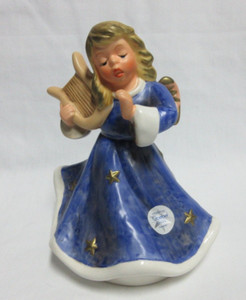 Ange Musicien Décoratif - Figurine Ange Musique / Harpe - Décoration Anges