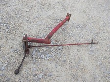 Massey Harris 33 Mh Tractor Original Steering Shaft Support Bracket & Throttle