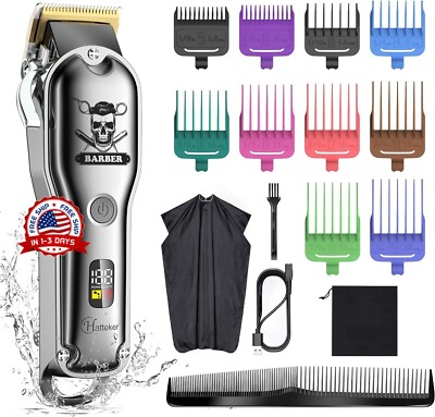 Kit de corte de cabello profesional para hombres con cortadora de cabello y barb