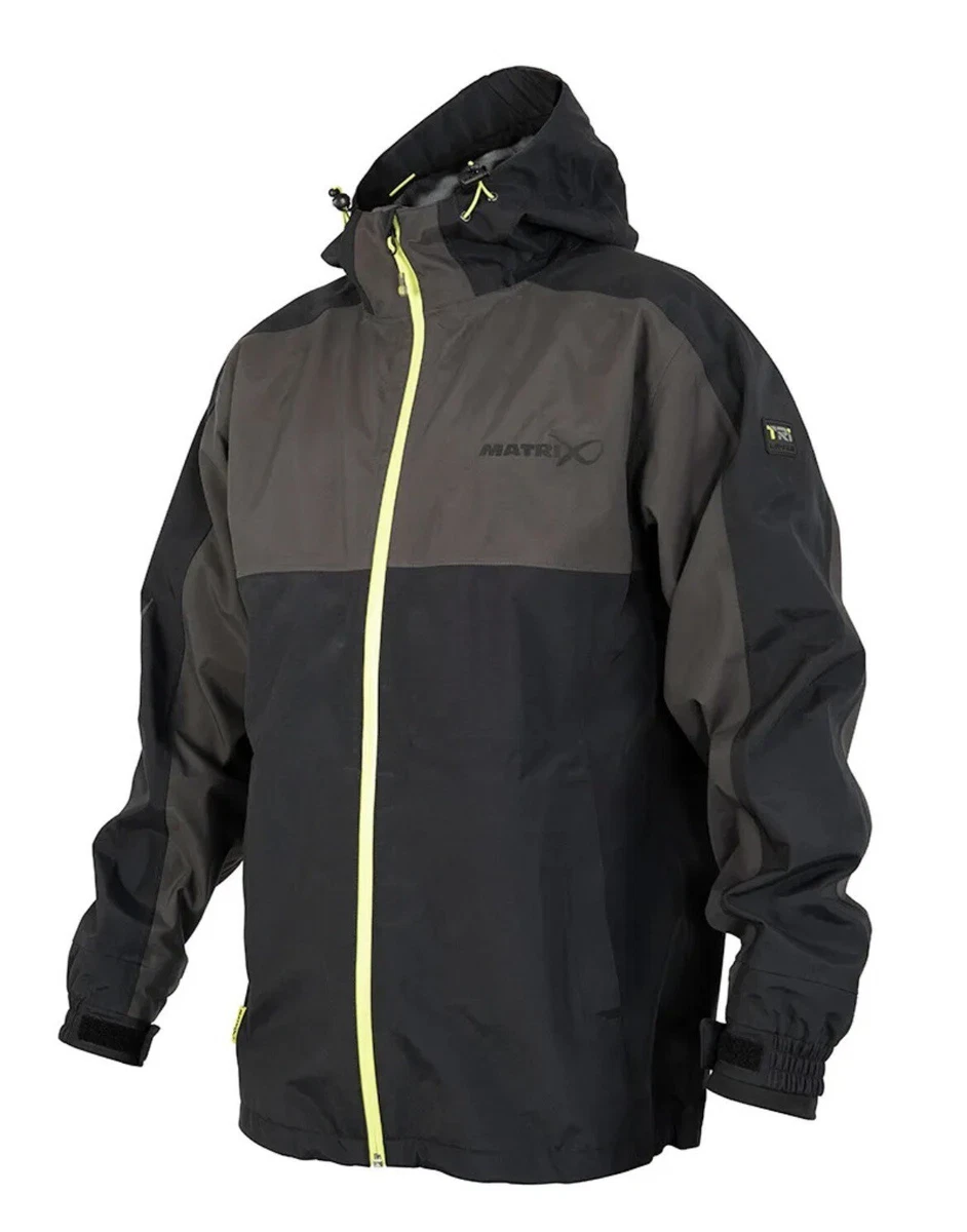 Matrix Tri-Layer 25k Pro Waterproof Jacket 4XL Fishing Black