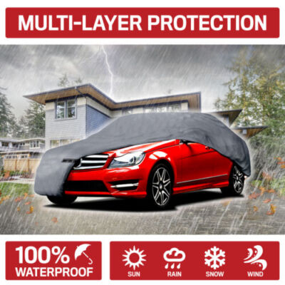 Full Car Cover for Dodge Challenger Motor Trend 4 Season Waterproof Protection