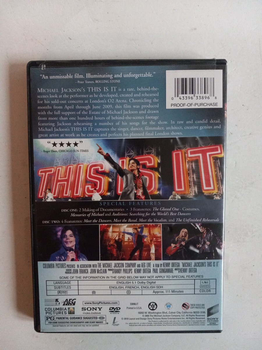 Michael Jackson: This is It (2-Disc Limited Edition (DVD) - DVD