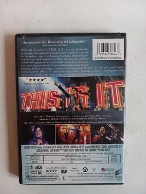 Michael Jackson: This is It (2-Disc Limited Edition (DVD) - DVD