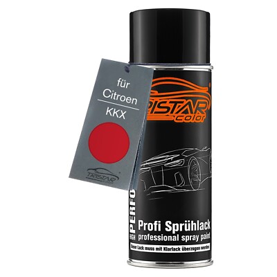 Autolack Spraydose für Citroen KKX Rouge Tiziano Basislack Sprühdose 400ml