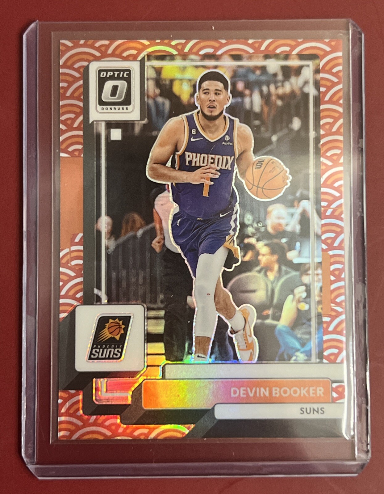 2022-23 Panini Donruss Optic Devin Booker Photon Prizm SSP #134 Phoenix Suns