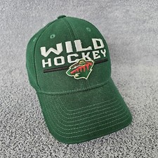 Minnesota Wild Hat Reebok Center Ice Collection NHL Hockey Baseball Cap S/M 