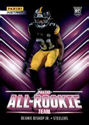 2024 Panini Instant Beanie Bishop Jr. ALL-ROOKIE TEAM 1/314 SP Steelers #22 RC