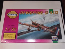 Dewoitine D 510 Směr No. OTK 101 1:72 Sealed
