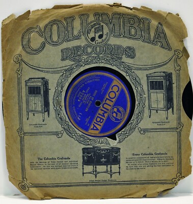 PAUL BIESE TRIO  ''Rose Of Babylon / That Moanin' Melody''  78 RPM  Columbia A2999