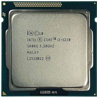 Intel  Core  i3-3220 3M Cache, 3.30GHz Socket LGA1155 CPU Processor