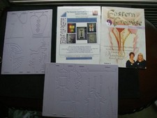 EASTERN PROMISE ORIENTAL Embossing Board + PROJECT BOOK Keepsake Glitter Girls