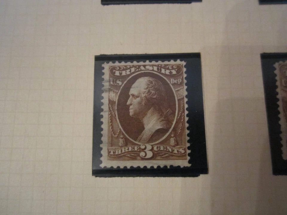 (10) 1873 U.S. TREASURY STAMPS - 1 CENT THRU 90 CENTS - USED - Image 4 of 4