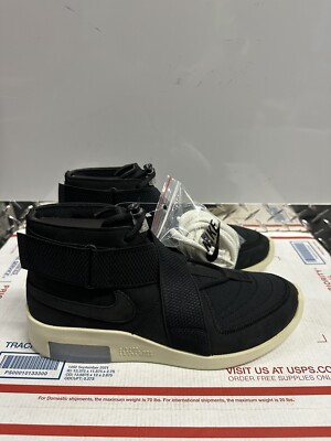 Nike Air Fear of God Raid 'Black' AT8087 002 Size 7 | eBay
