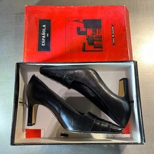 Espano Too Vintage Dressy Shoes High Heels Womens Black Size 6.5M - Utica