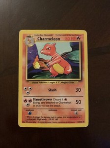 1995 charmeleon pokemon card Amazon.com: Pokemon - Charmeleon (10/108) main image 1
