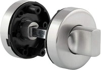 Edelstahl TüRrosette Rund Wc Abdeckung Wc-Rosette Blende Wc-Verriegelung Silber