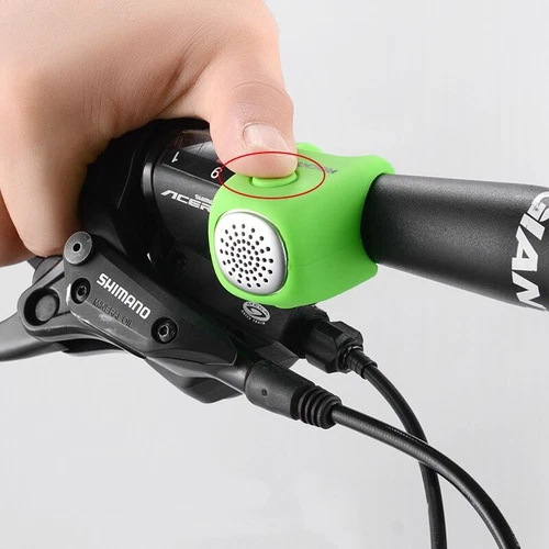 Campanello Elettrico per Bicicletta MTB Silicone Clacson Bici IPX4 Impermeabile - Bild 5 von 14