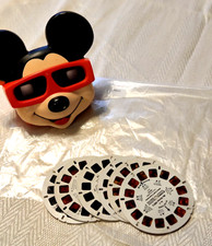 Vtg View-Master Disney Mickey Mouse Viewer 6 Reels Disney Donald Duck Mickey Pre