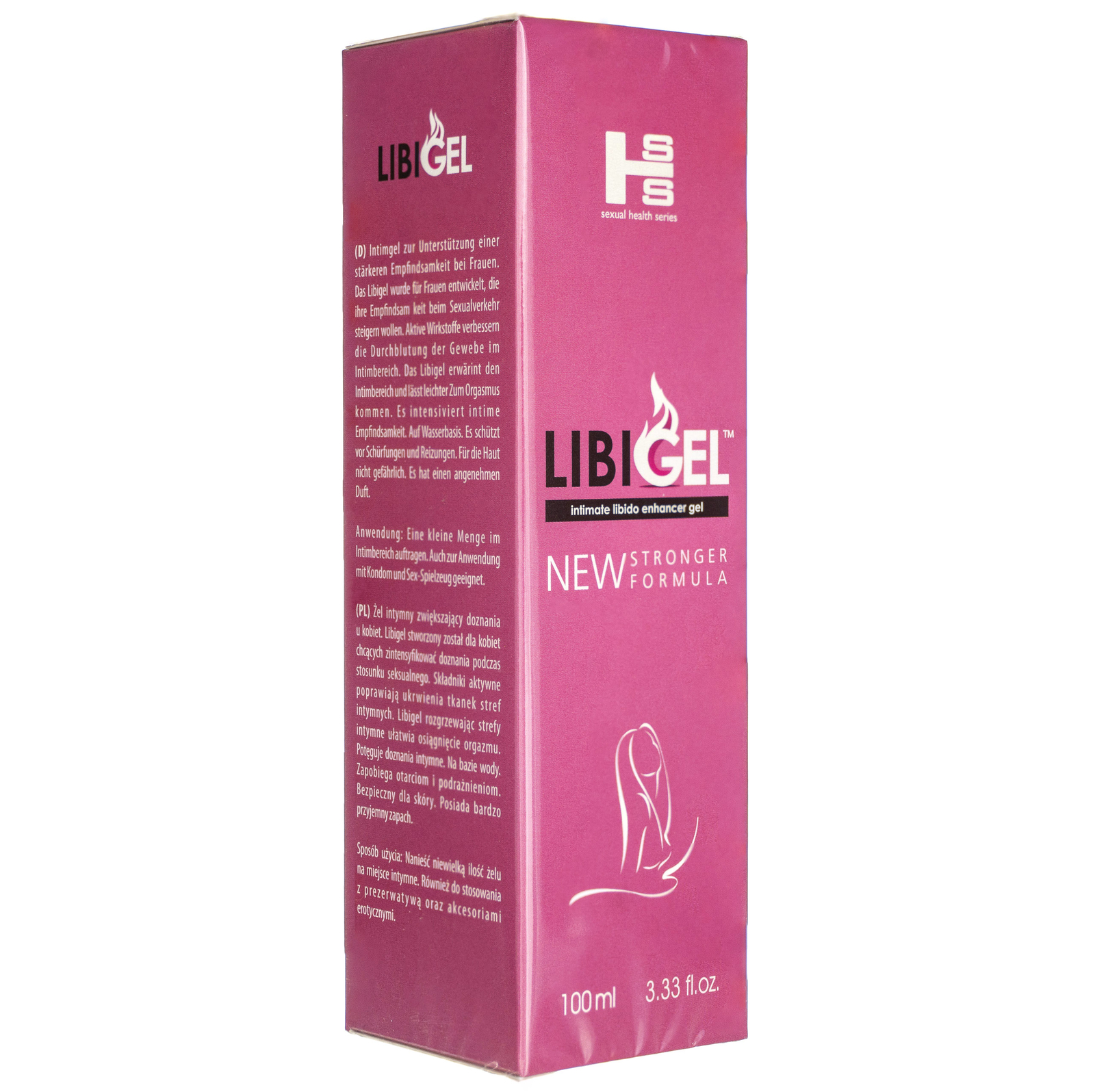 SHS Libigel lubrificante per la libido femminile, 100 ml