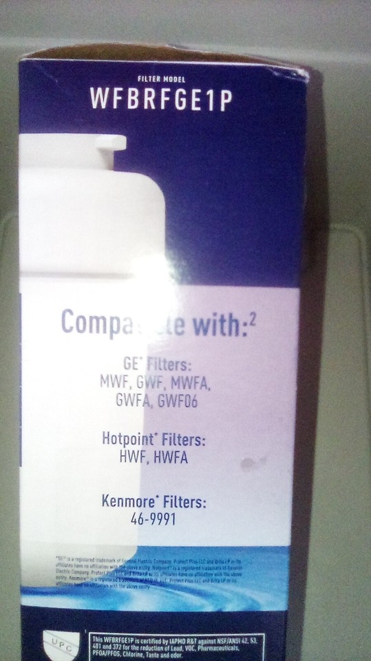 Brita Refrigerator Replacement Filter, Model WFBRFGE1P eBay